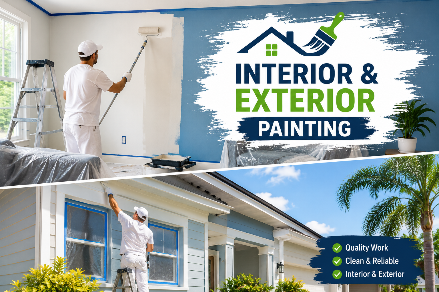 Handyman Fort Lauderdale interior exterior painting fort Lauderdale