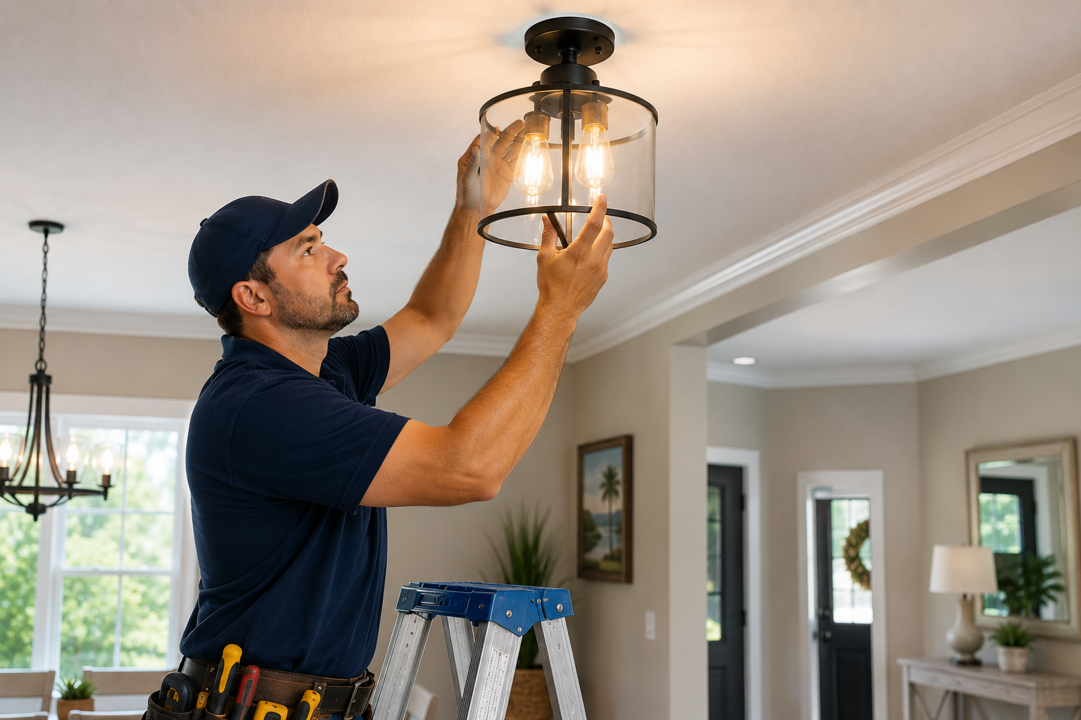 light fixture installation fort Lauderdale