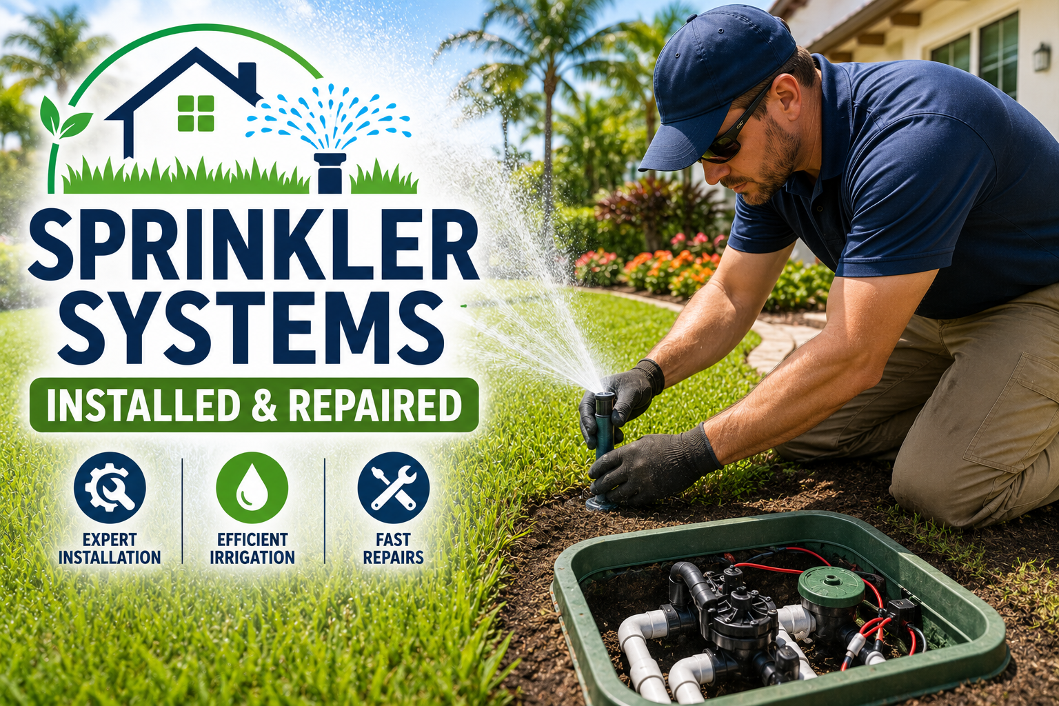 Sprinkler System Installed And Repair Fort Lauderdale